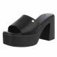 Damen Sandaletten - black - 12 Paar