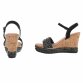 Damen Keilsandaletten - black