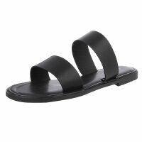 Damen Flache Sandalen - black