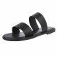 Damen Flache Sandalen - black Gr. 41