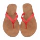 Damen Flache Sandalen - red