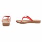 Damen Flache Sandalen - red