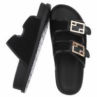 Damen Pantoletten - black