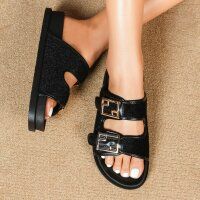 Damen Pantoletten - black