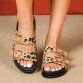 Damen Pantoletten - camelleopard