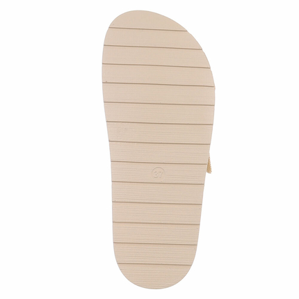 Damen Pantoletten - beige