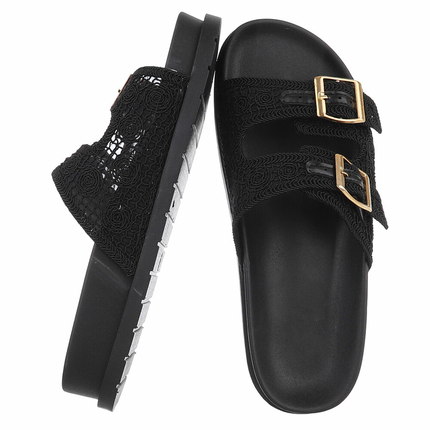 Damen Pantoletten - black