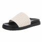 Damen Pantoletten - beige - 12 Paar