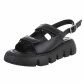 Damen Keilsandaletten - black - 12 Paar
