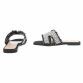 Damen Flache Sandalen - black
