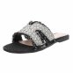 Damen Flache Sandalen - black Gr. 38