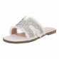 Damen Flache Sandalen - white Gr. 40