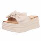 Damen Pantoletten - beige