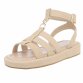 Damen Keilsandaletten - apricot Gr. 37