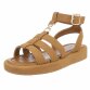 Damen Keilsandaletten - camel