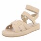 Damen Keilsandaletten - apricot Gr. 36