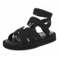 Damen Keilsandaletten - black Gr. 36