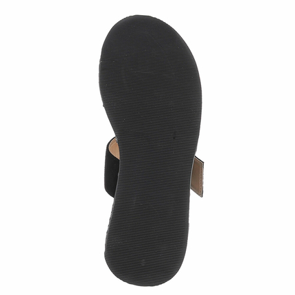Damen Keilsandaletten - black