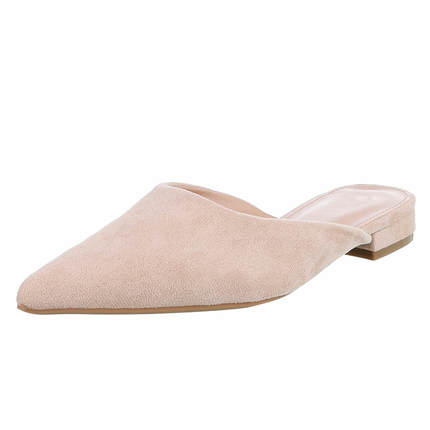 Damen Flache Sandalen - beige - 12 Paar
