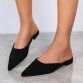 Damen Flache Sandalen - black