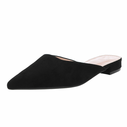 Damen Flache Sandalen - black Gr. 37