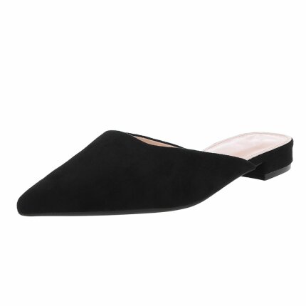 Damen Flache Sandalen - black Gr. 38