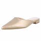 Damen Flache Sandalen - gold