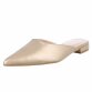 Damen Flache Sandalen - gold Gr. 36