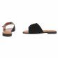 Damen Flache Sandalen - black