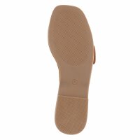 Damen Flache Sandalen - khaki