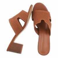 Damen Sandaletten - camel