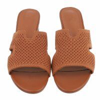Damen Sandaletten - camel