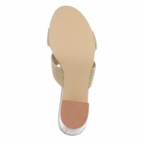 Damen Sandaletten - gold