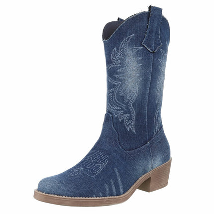 Damen Western- & Bikerboots - djeans Gr. 37