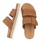 Damen Keilsandaletten - camel