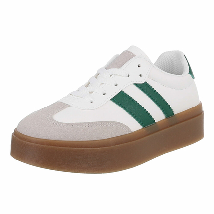 Damen Low-Sneakers - green Gr. 36