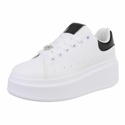 Damen Low-Sneakers - black - 12 Paar