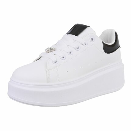 Damen Low-Sneakers - black Gr. 38