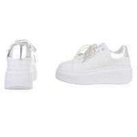 Damen Low-Sneakers - silver