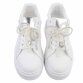 Damen Low-Sneakers - silver
