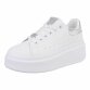 Damen Low-Sneakers - silver Gr. 40