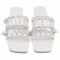 Damen Flache Sandalen - white