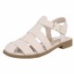 Damen Flache Sandalen - beige Gr. 39