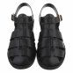 Damen Flache Sandalen - black