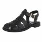 Damen Flache Sandalen - black - 12 Paar