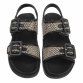 Damen Flache Sandalen - black