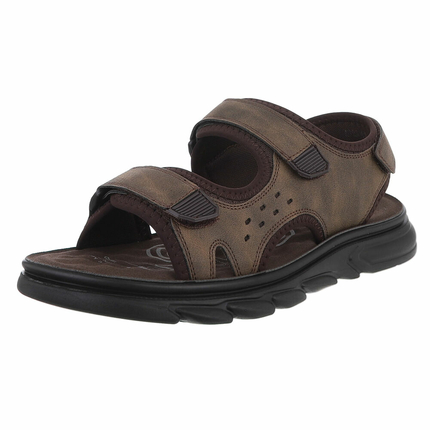 Herren Sandalen - kaki Gr. 41