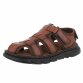 Herren Sandalen - camel Gr. 43
