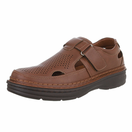 Herren Sandalen - camel Gr. 41