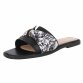 Damen Flache Sandalen - black Gr. 39